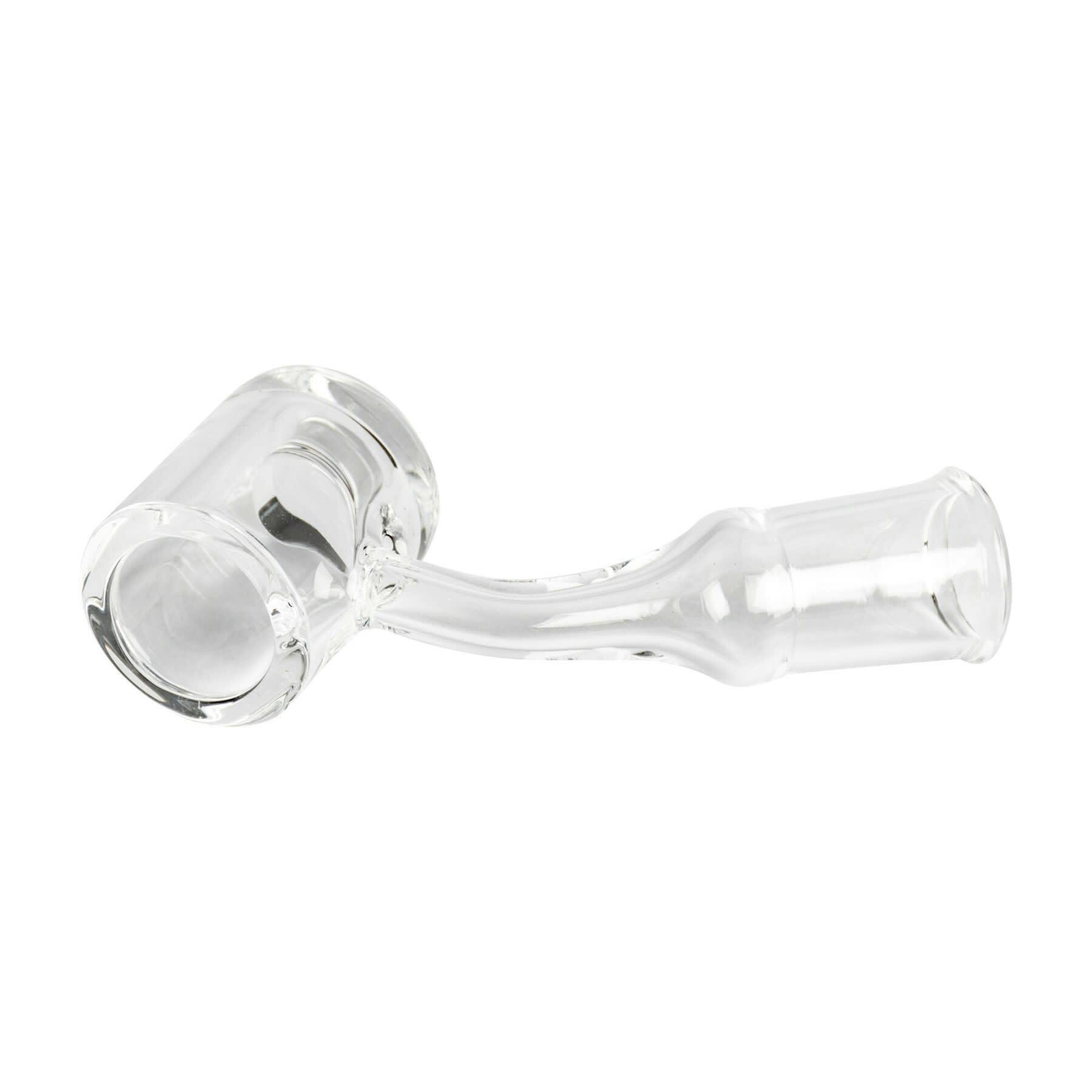 Banger - 19mm Quartz Female 45 Degree Hard Core Banger W/Solid Heat Ret