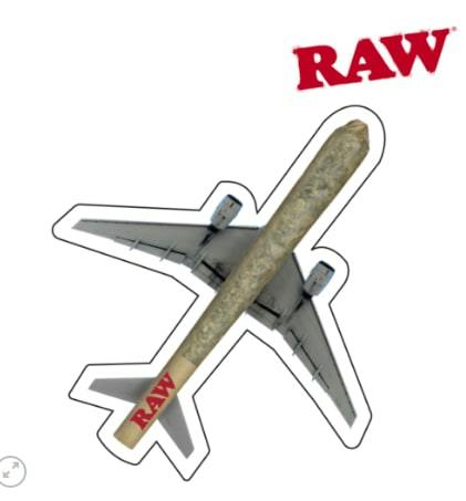 Sticker - Plane