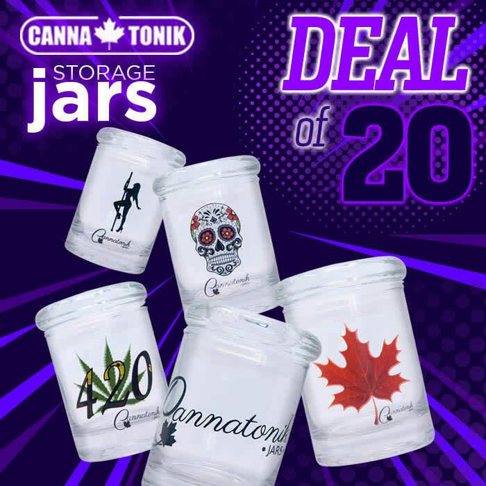Assorted Stash Jars - Cannatonik