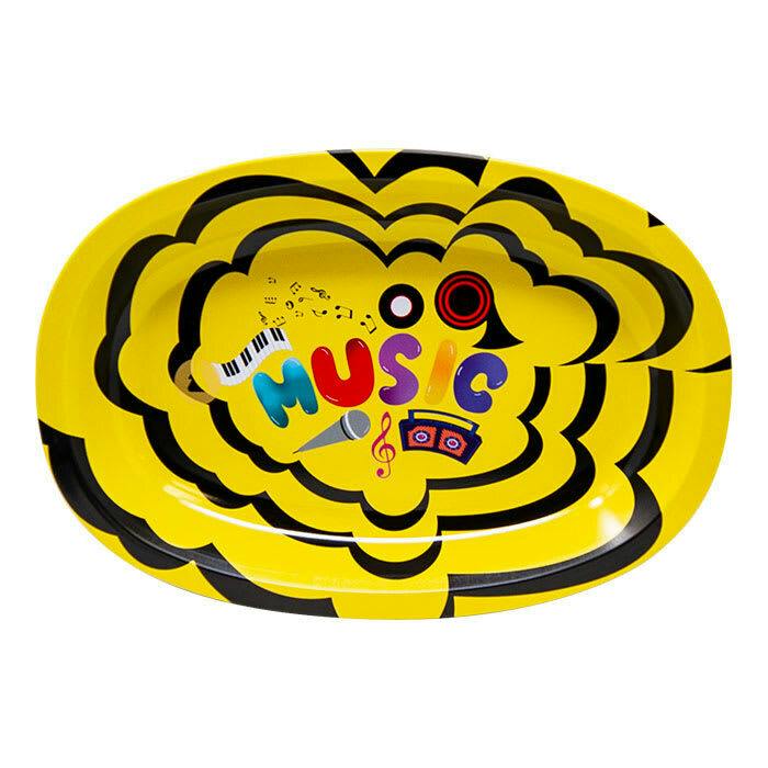 Music Retro Small Rolling Tray