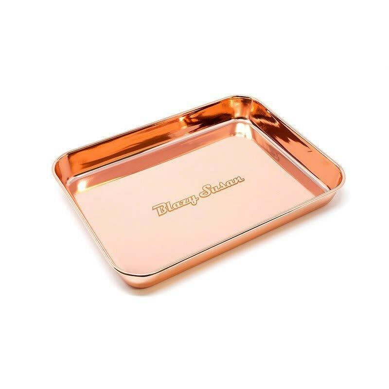 Rose Gold Rolling Tray Blazy Susan