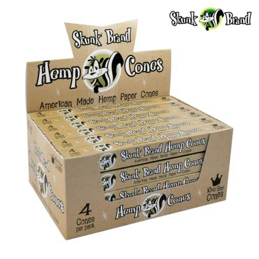 King Size 4 Pack Hemp Cones