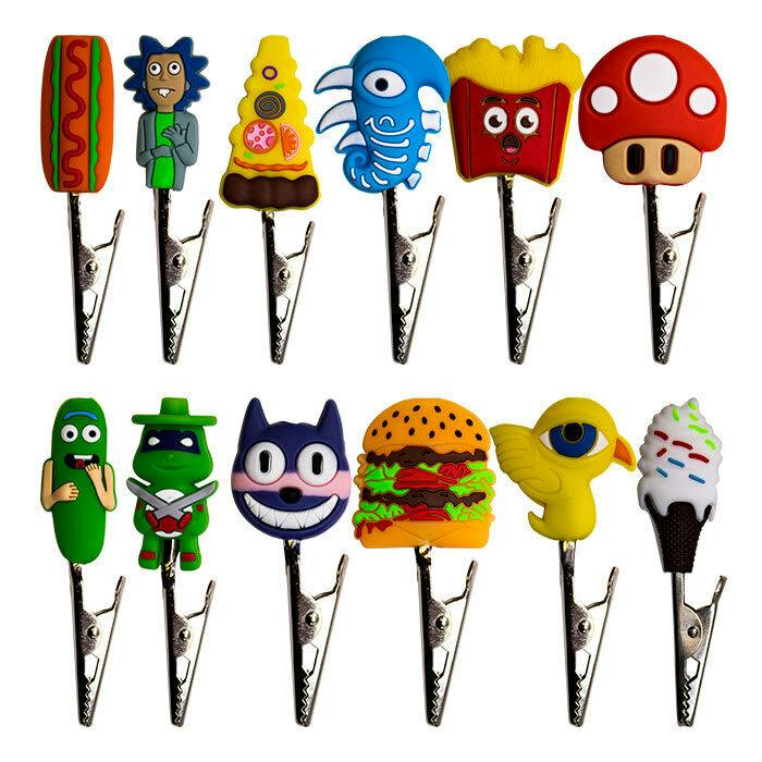 Assorted Cartoon Roach Clips