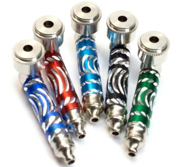 Metal Pipe Assorted Colours