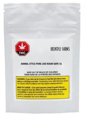 ANIMAL STYLE PURE LIVE ROSIN CARTRIDGE LTO - 1