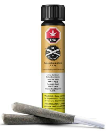 COLUMBIAN GOLD PRE-ROLLS - 2
