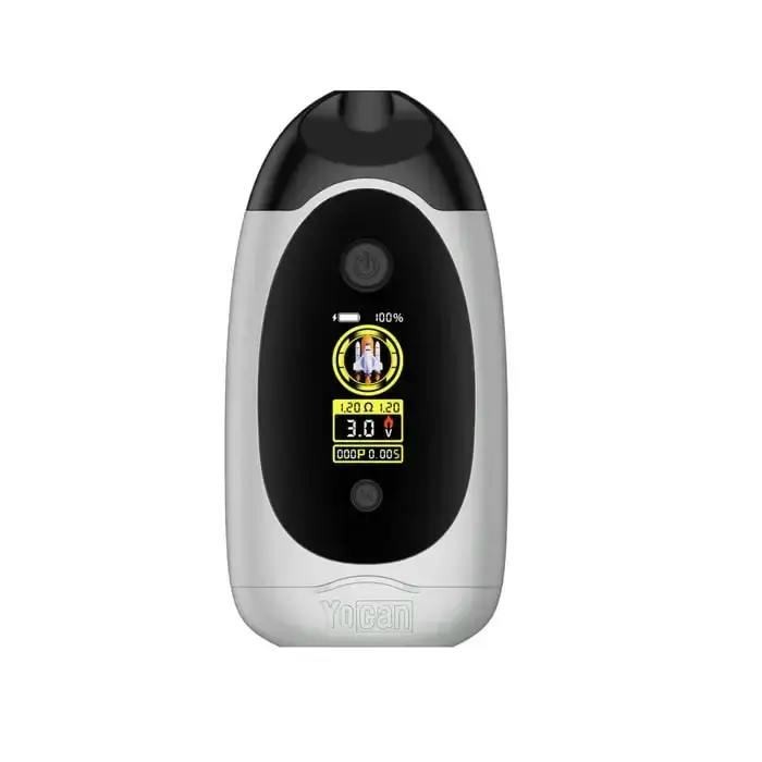 510 Yocan Dubb Dual Cartridge Digital Vaporizor Silver
