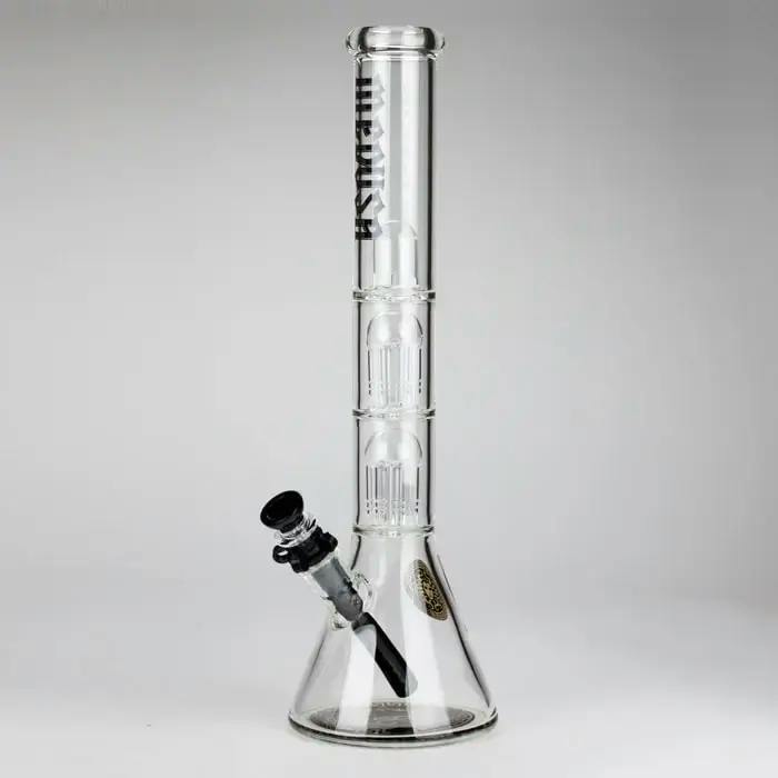 Medusa 17" Double Tree Perc Glass Bong