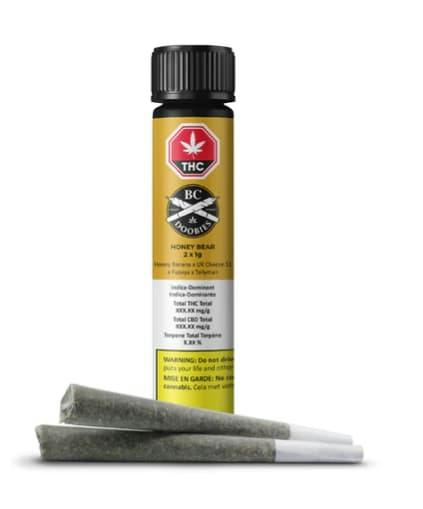 HONEY BEAR PRE-ROLLS - 2