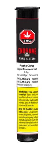 HARD HITTERS - PSYCHO CITRUS LIQUID DIAMOND CART - 1