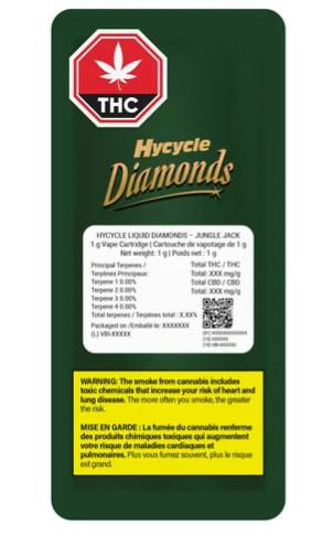 JUNGLE JACK LIQUID DIAMOND BLEND CARTRIDGE - 1