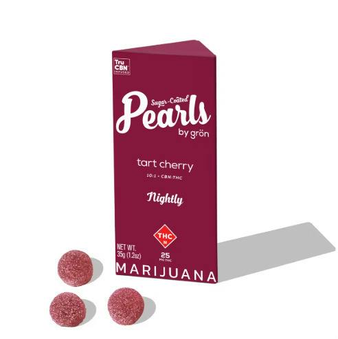 Pearls - Gummies - 10:1 Tart Cherry Pearls – CBN/THC (25mg) (I)