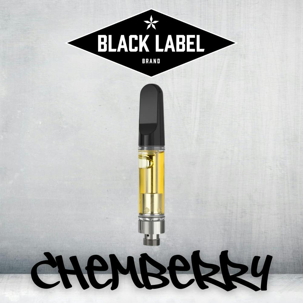 Black Label - Distillate Cart - Chemberry (H) at Social Dispensary Bridgeton