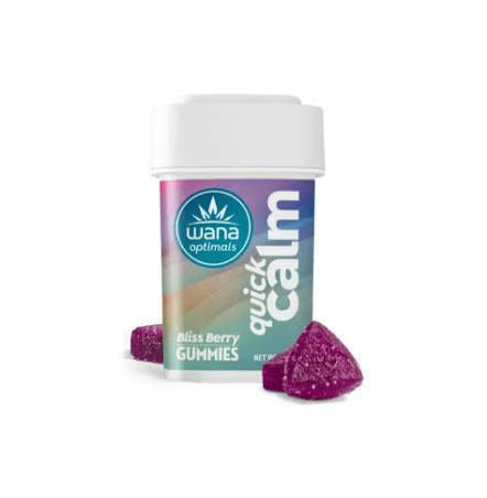 Wana - Gummies - Blissberry 10:10:1 CBD:CBG:THC (I)