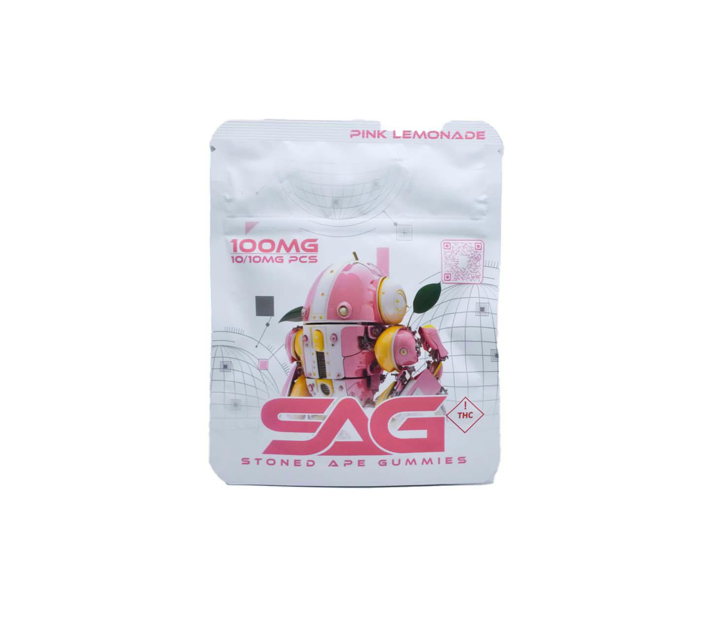 Stoned Ape-Gummies-Pink Lemonade (H)