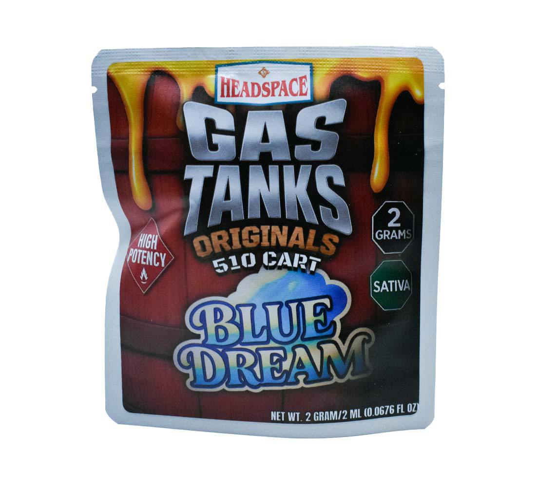 Gas Tanks-Cartridge-Distillate-2g-Blue Dream (S)