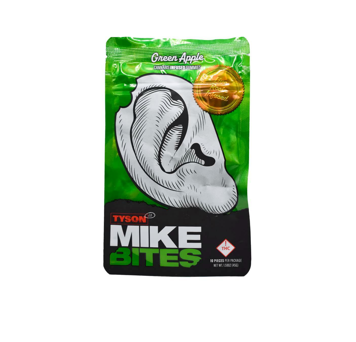 Mike Bites Green Apple