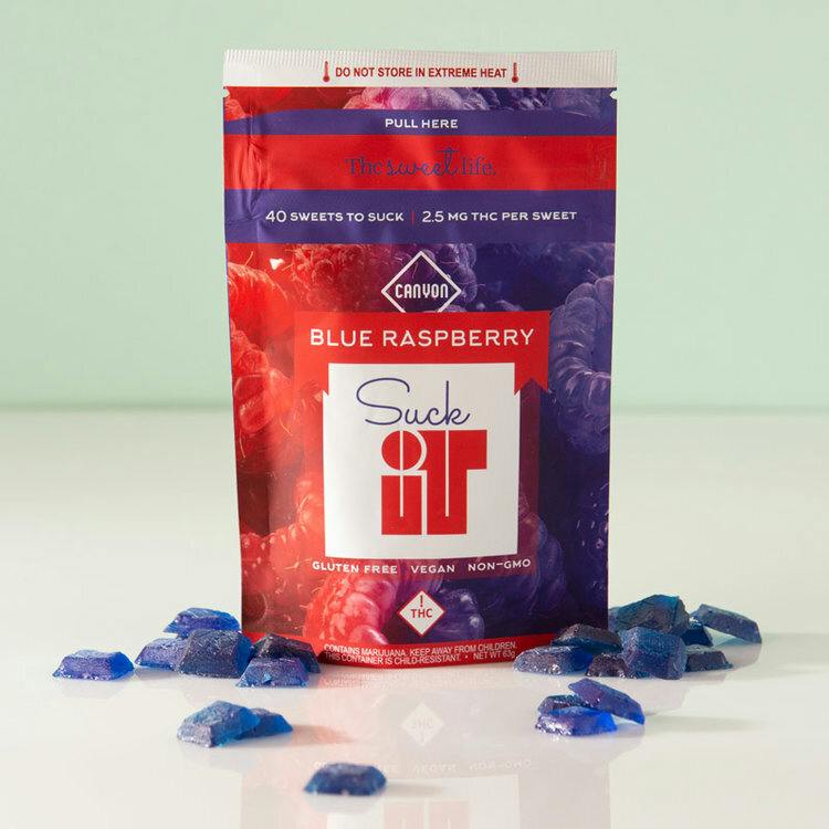 Canyon Suck It: Blue Raspberry 2.5mg