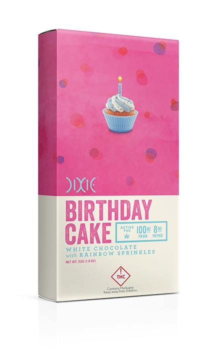 Bar White Chocolate Birthday Cake