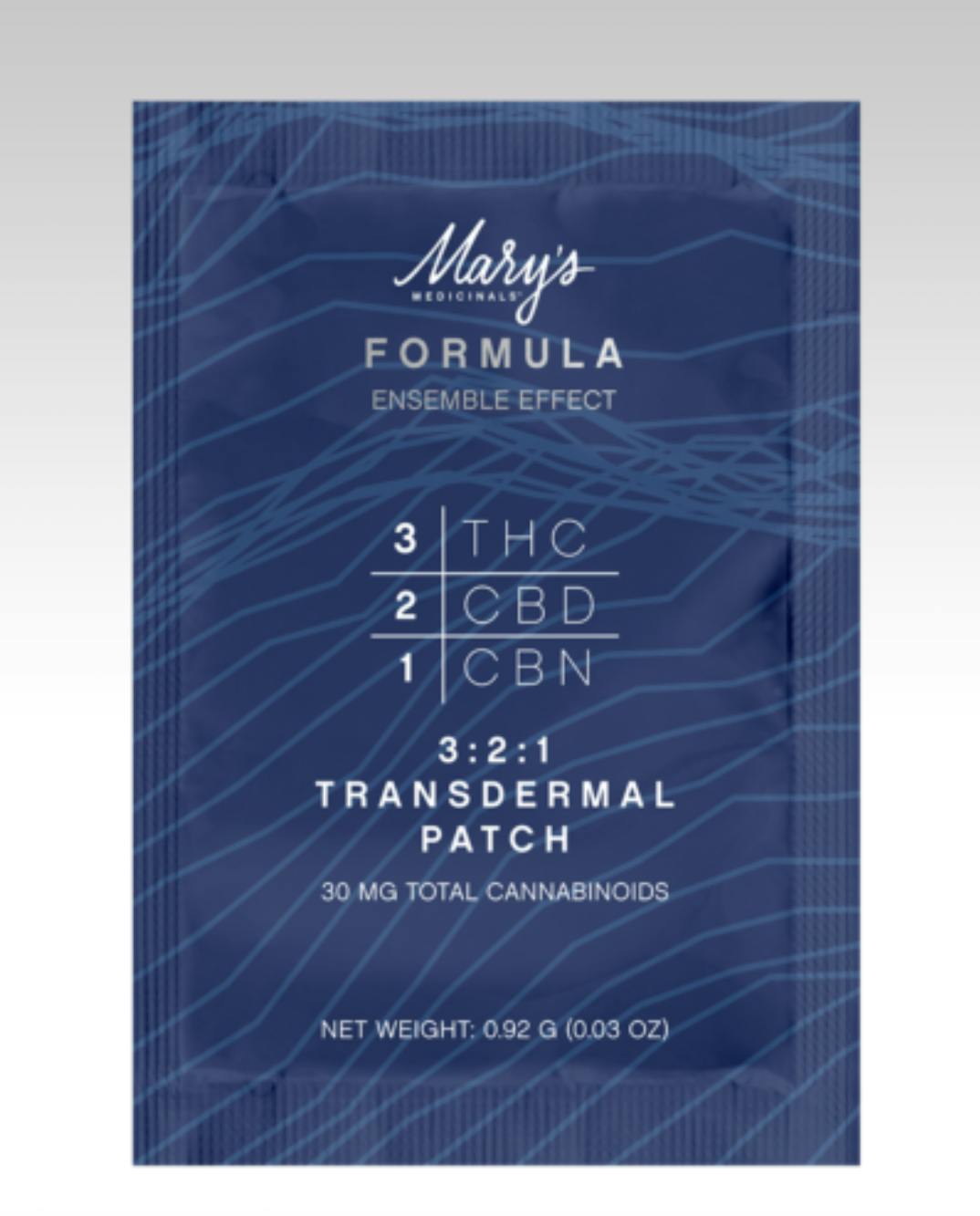 Mary's Medicinals: Patch Transdermal Indica THC 20mg