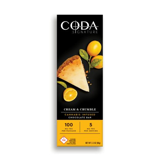 Coda Chocolate Bar Cream And Crumble