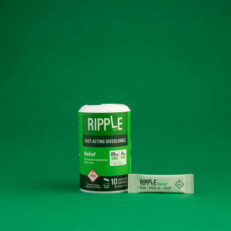 Ripple Dissolvables: Relief 20:1 50mg