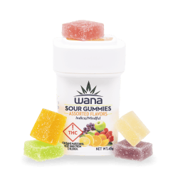 Wana Sour Gummies: Assorted Flavors Indica