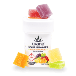 Wana Sour Gummies: Assorted Flavors Sativa