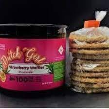 Dutch Girl Stroopwaffle: Strawberry 100mg