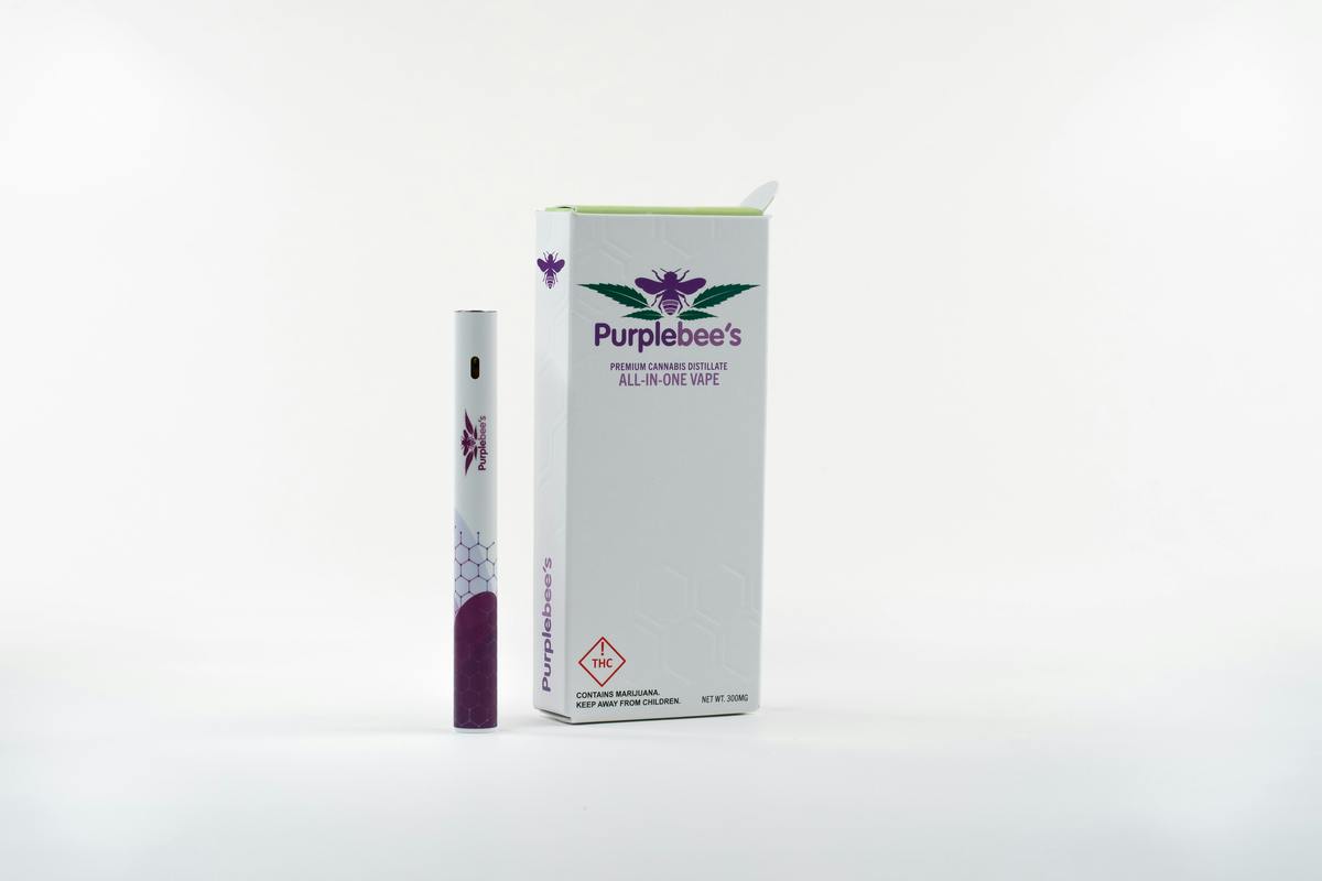 Purplebee's All-In-One Vape: Berry Spritz (I) 300mg
