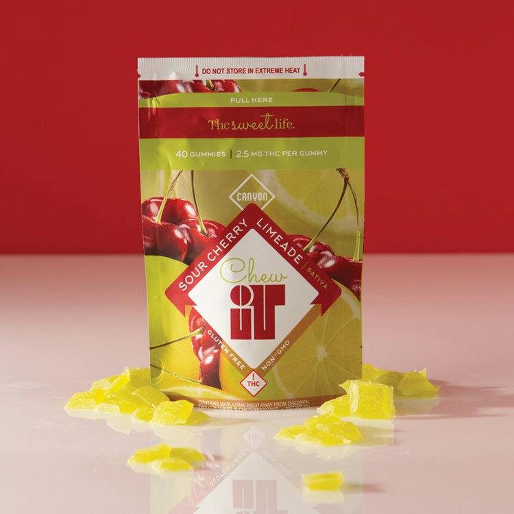 Chew It Sour Cherry Limeade 40 Pieces