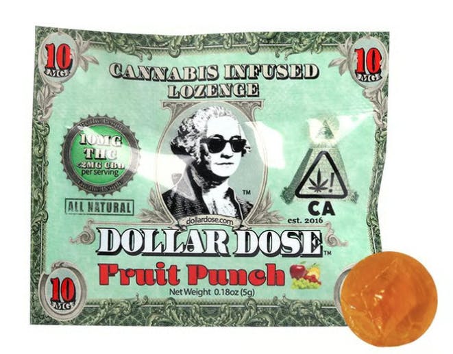 $3: FRUIT PUNCH - 10MG - LOZENGE - DOLLAR DOSE