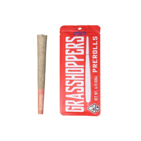 Grasshoppers: Infused Classic 1g Preroll - Hybrid