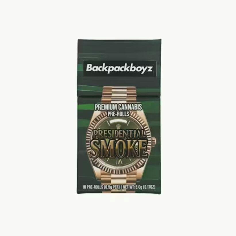 Backpackboyz - Presidential Smoke - 10 pack Prerolls - 5 g