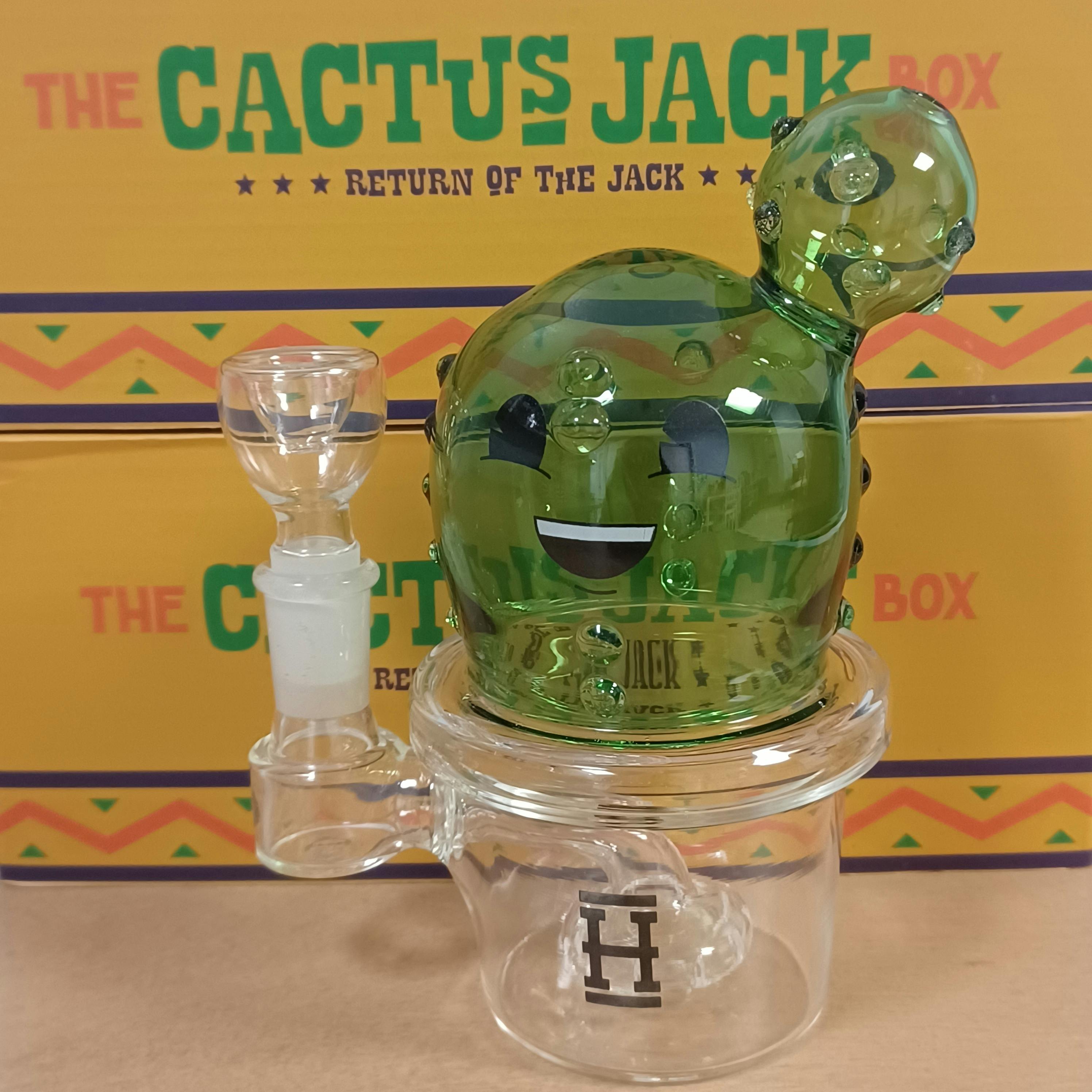 Cactus Bong w/ Bowl 6"