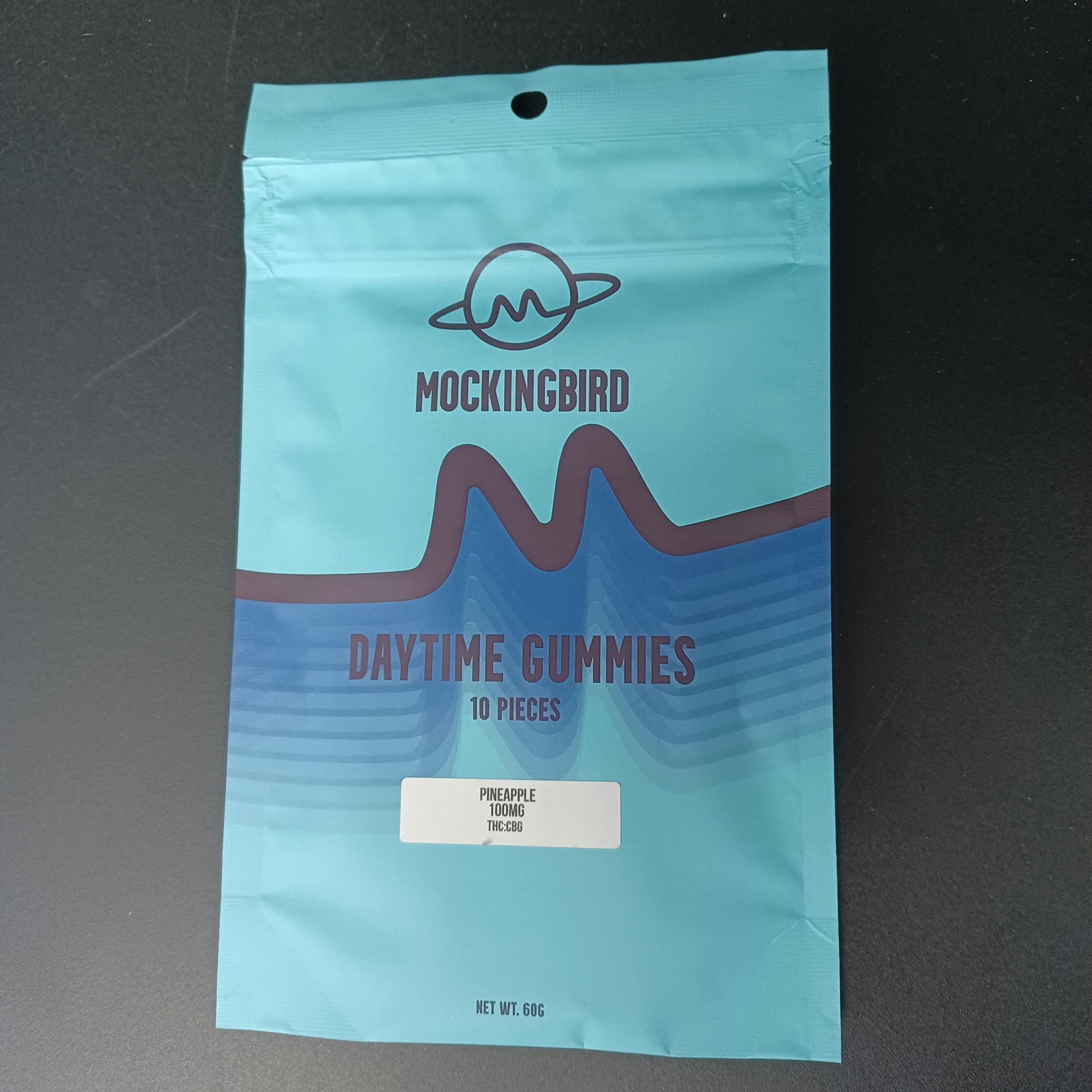 Pineapple Daytime Gummies | 100mg-10pk | Mockingbird