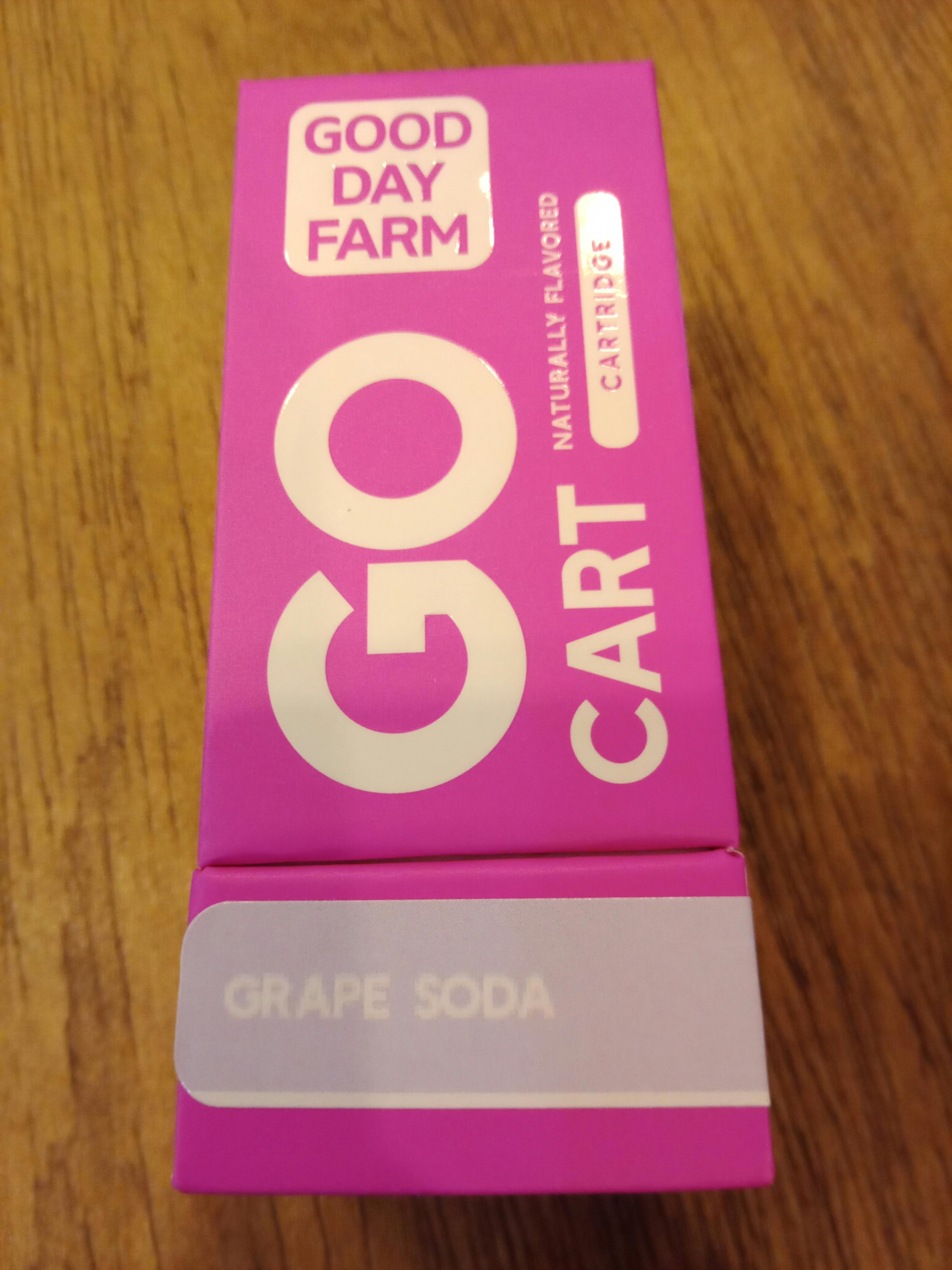 Grape Soda - 58.24% - 36330 | 1G Vape Go Cart | Good Day