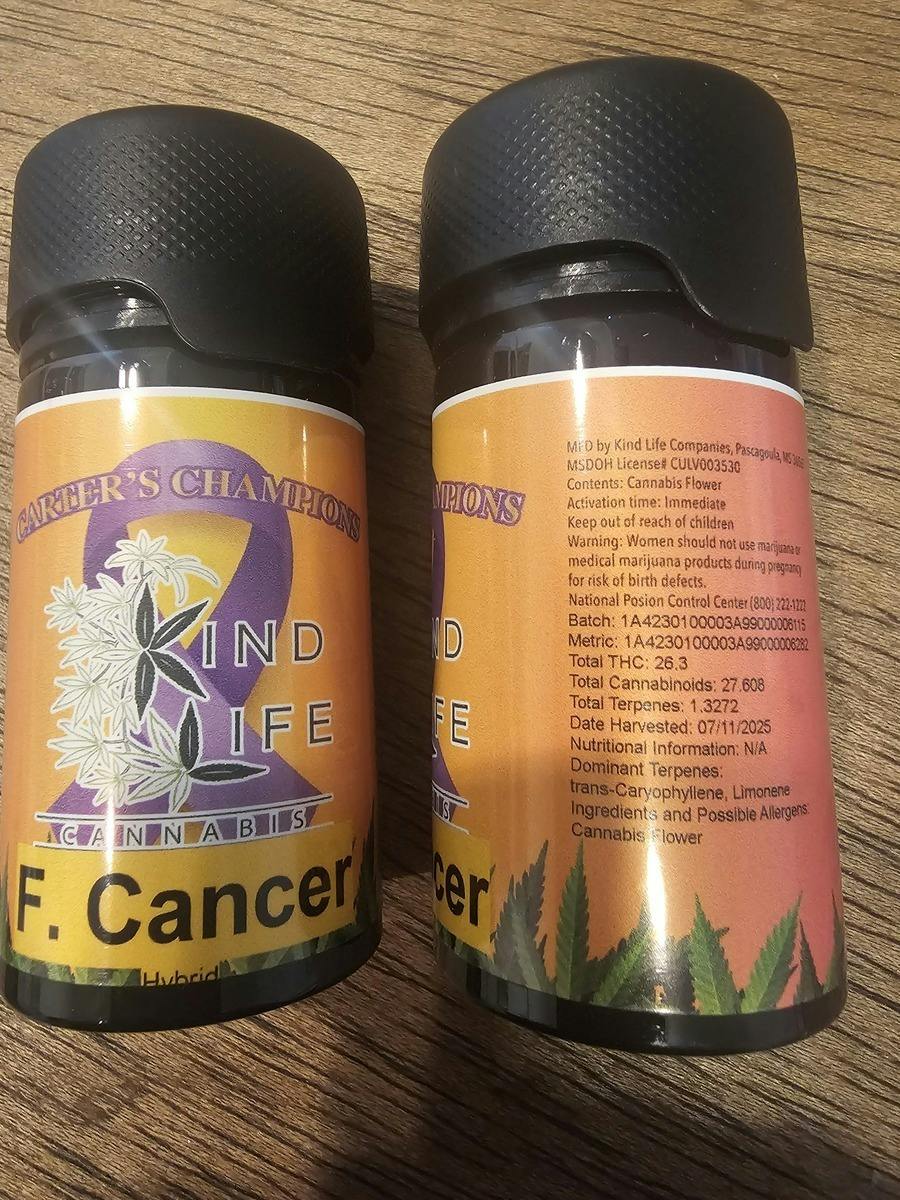 F Cancer- Pre-Rolls | 26% PACK OF preRolls 8 mini Pre rolls