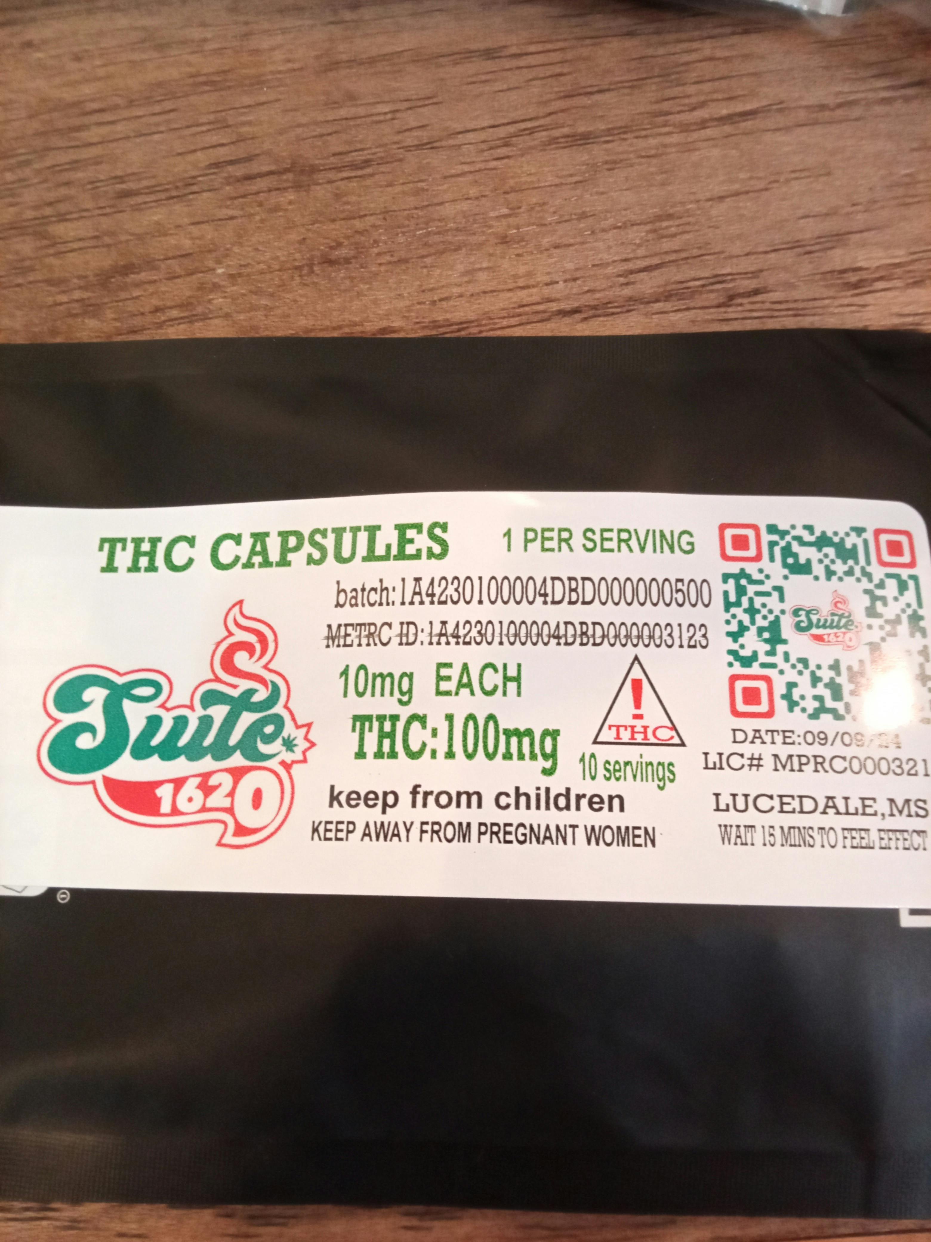 Olive Oil Capsule 10pk (100mg) | Suite 1620