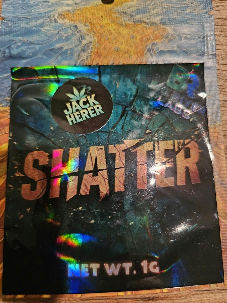 Jack Herer | 1G Shatter | BRCC at Coast Cannabis