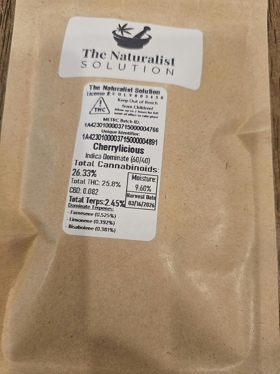 Cherrylicious | 7G Premium AF Flower | The Naturalist Solution