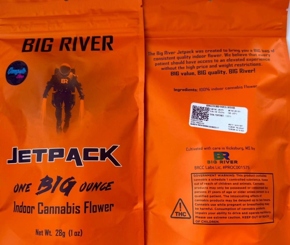 Gangsta Boo | 28G Jet Pack Flower | BRCC