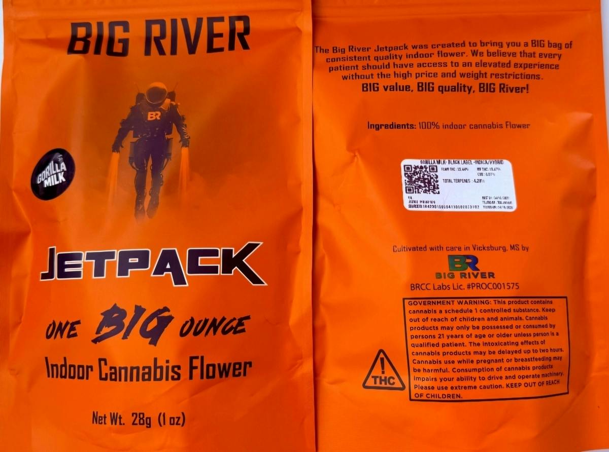 Gorilla Milk | 28G Jet Pack Flower | BRCC