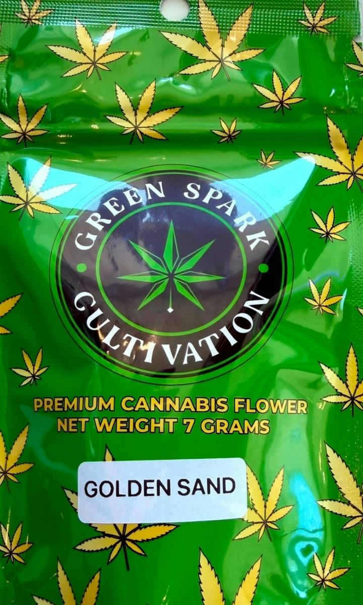 GOLDEN SAND | 7G Flower | Green Spark