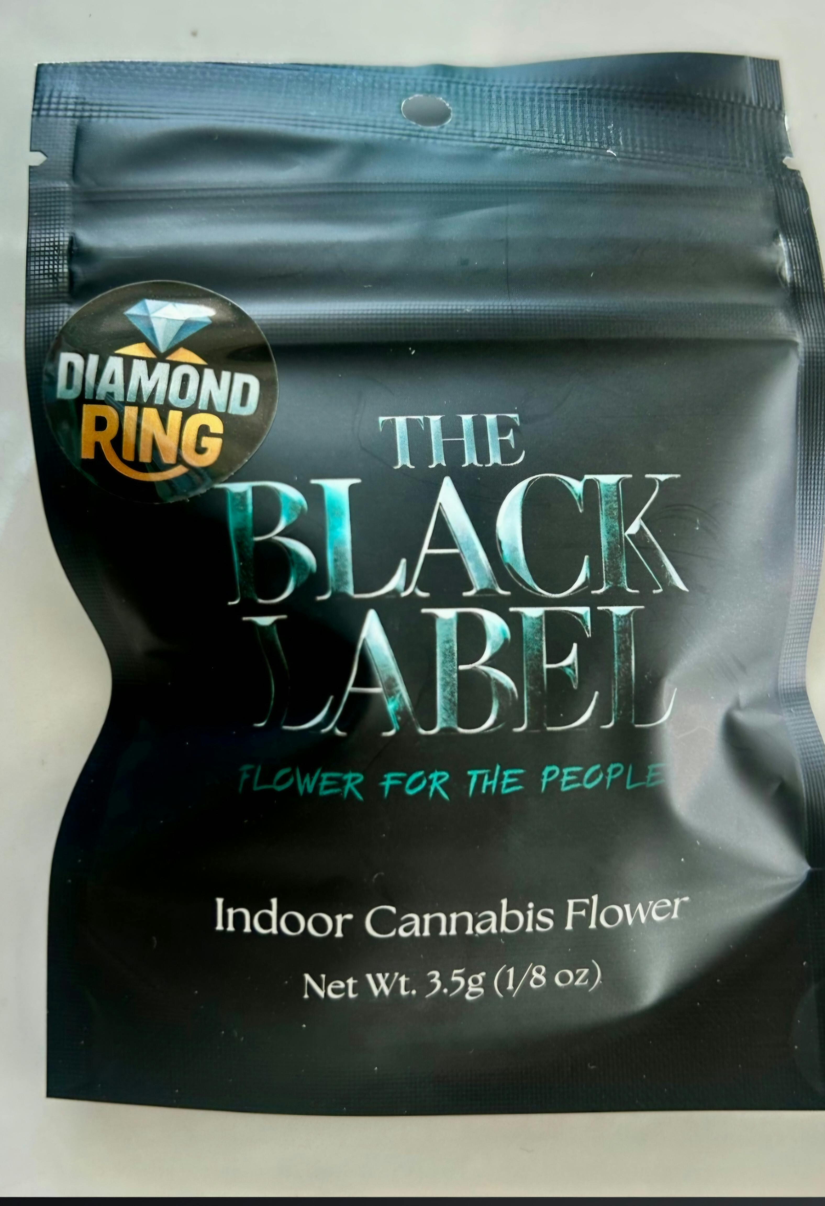 Itz Diamond Ring | 3.5G Black Label Flower | Big River at Coast Cannabis