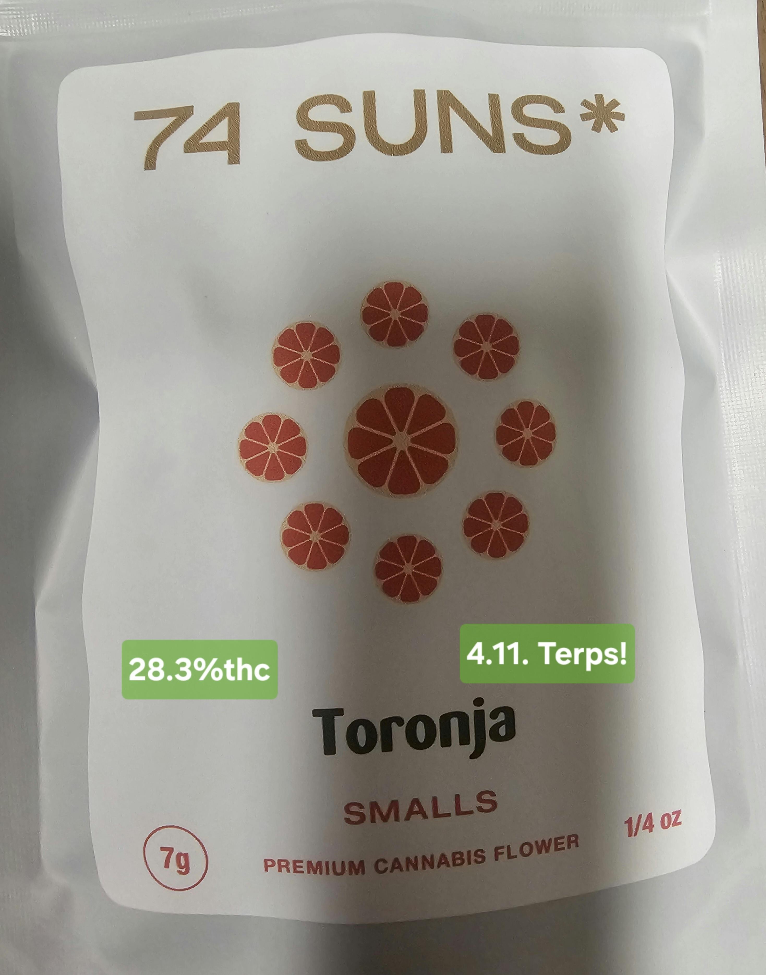 Toronja | 7G Flower | 74 Suns cannabis product