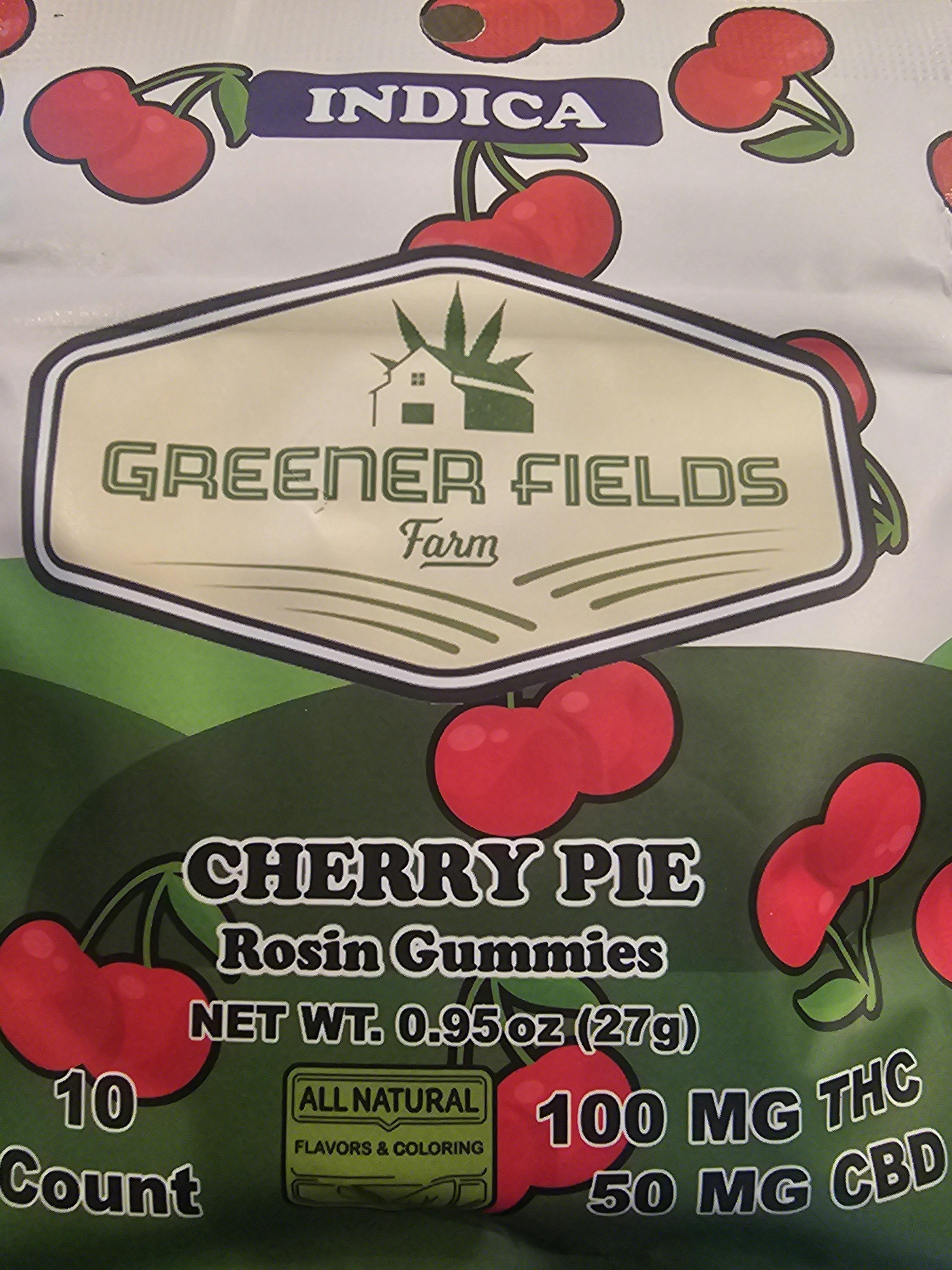 Cherry Pie | 100MG Gummies | Greener Fields at Coast Cannabis