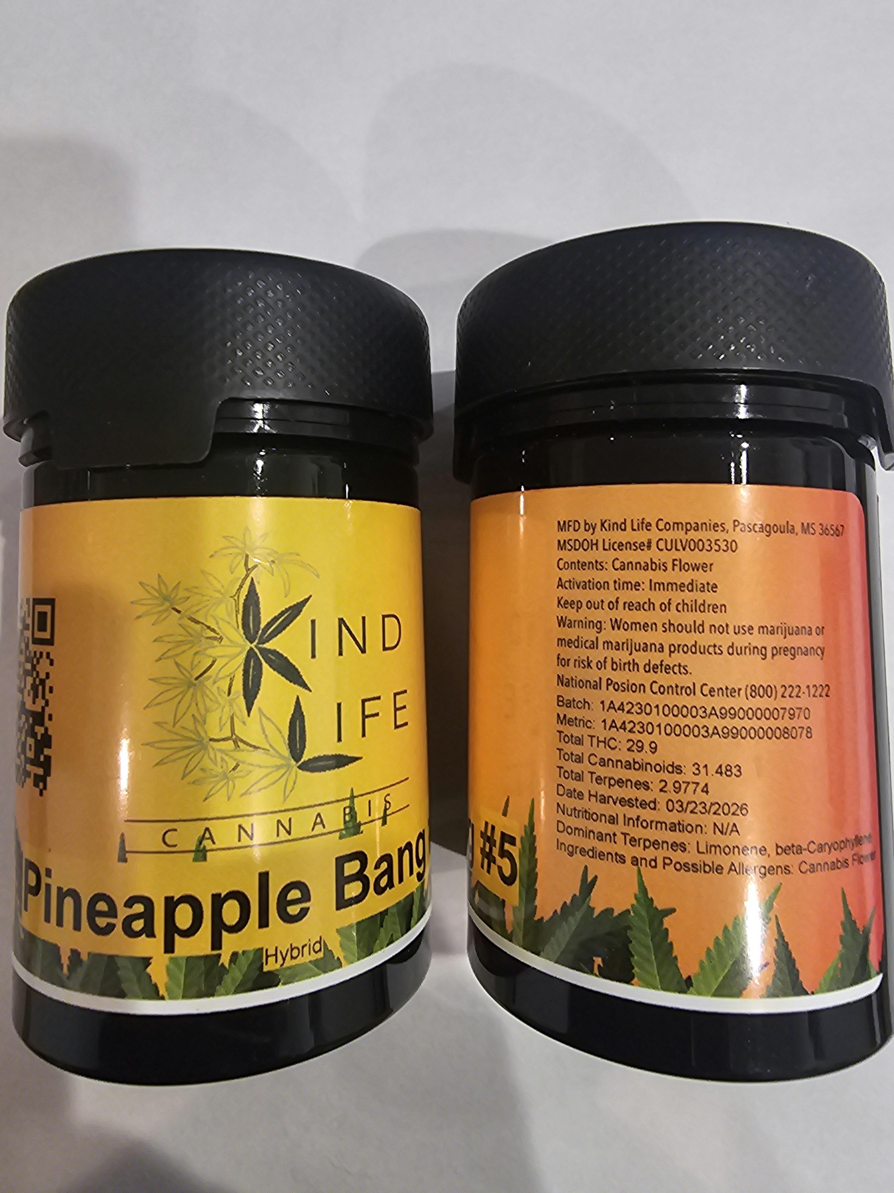 Pineapple Bang 3.5g Flower | Kind MF LIFE