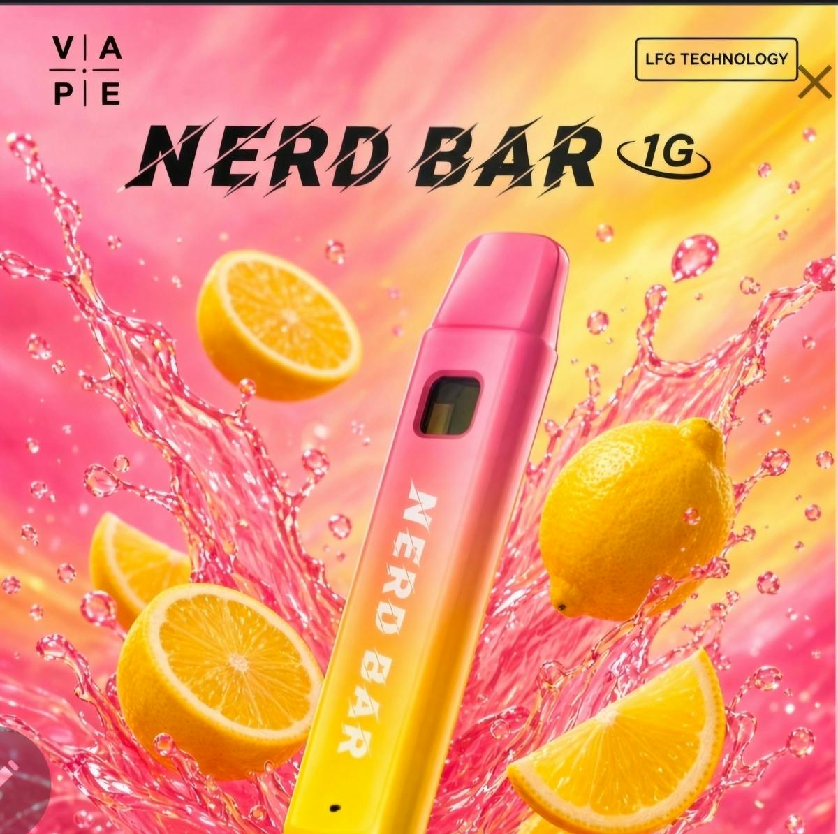 PINK LEMONADE | 1G NERD BAR | LFG