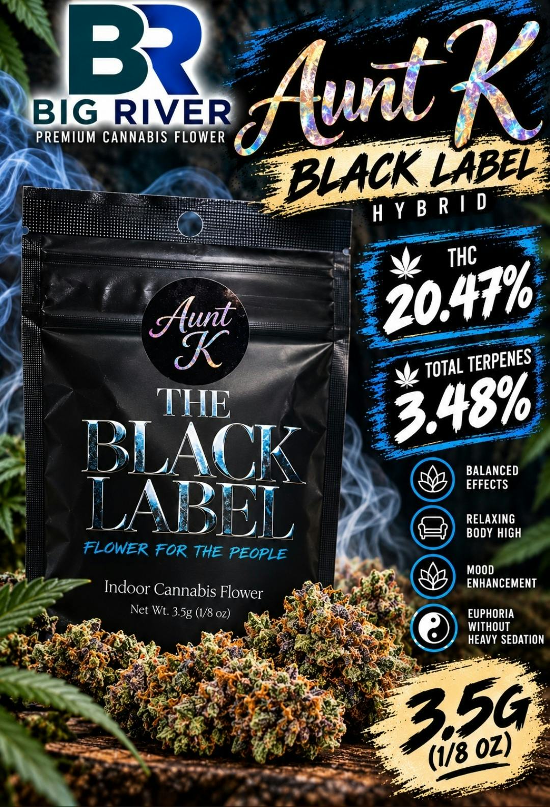 Aunt Kay | 3.5G Flower | Big River
